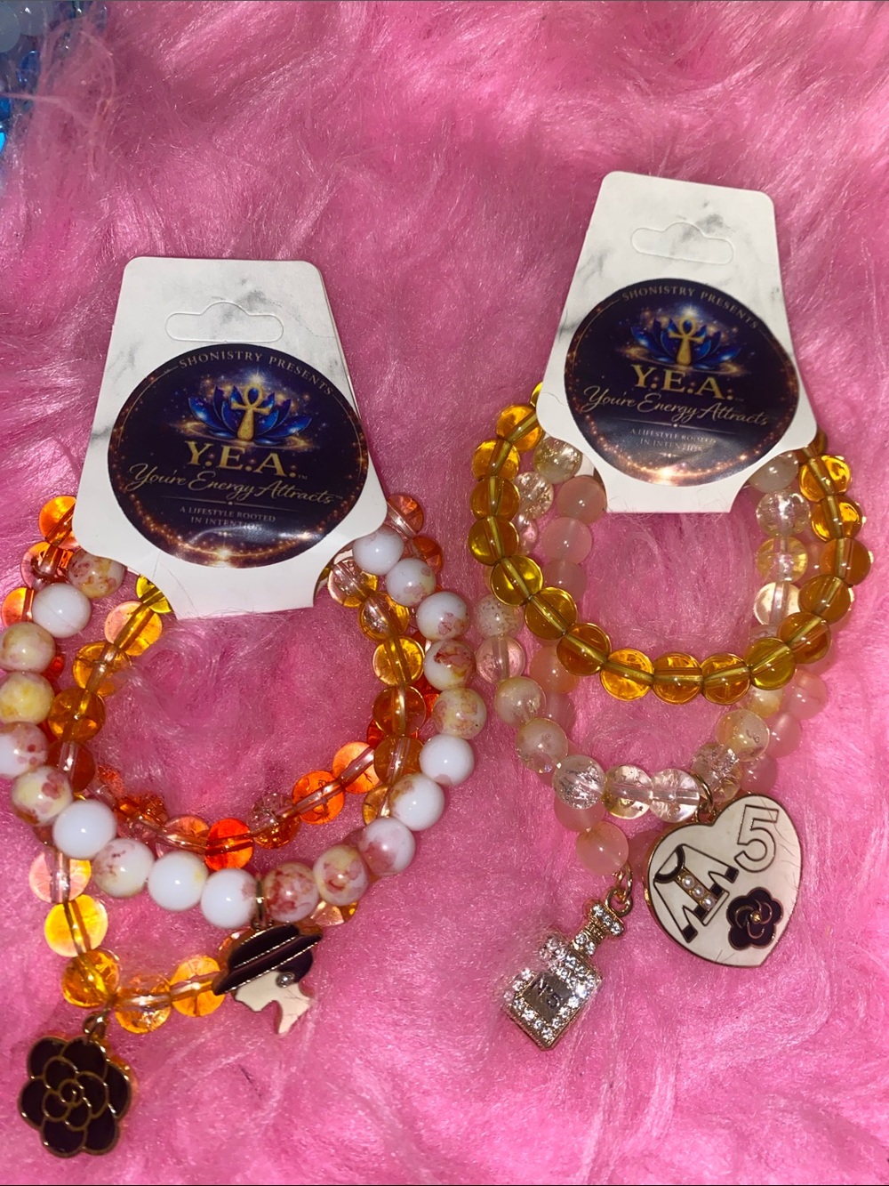 🍂 Y.E.A. “Golden Glow” Bracelet Collection ✨
2 sets 6 bracelets